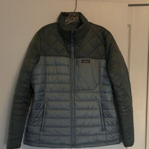 Patagonia Women's Puffer Jacket - Two-tone Blue